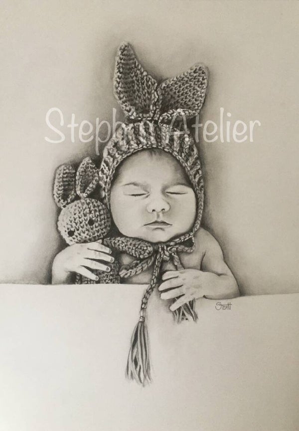 Baby with toy  /  Baby met knuffel