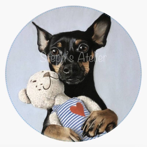 Muurcirkel Teddy & teddy