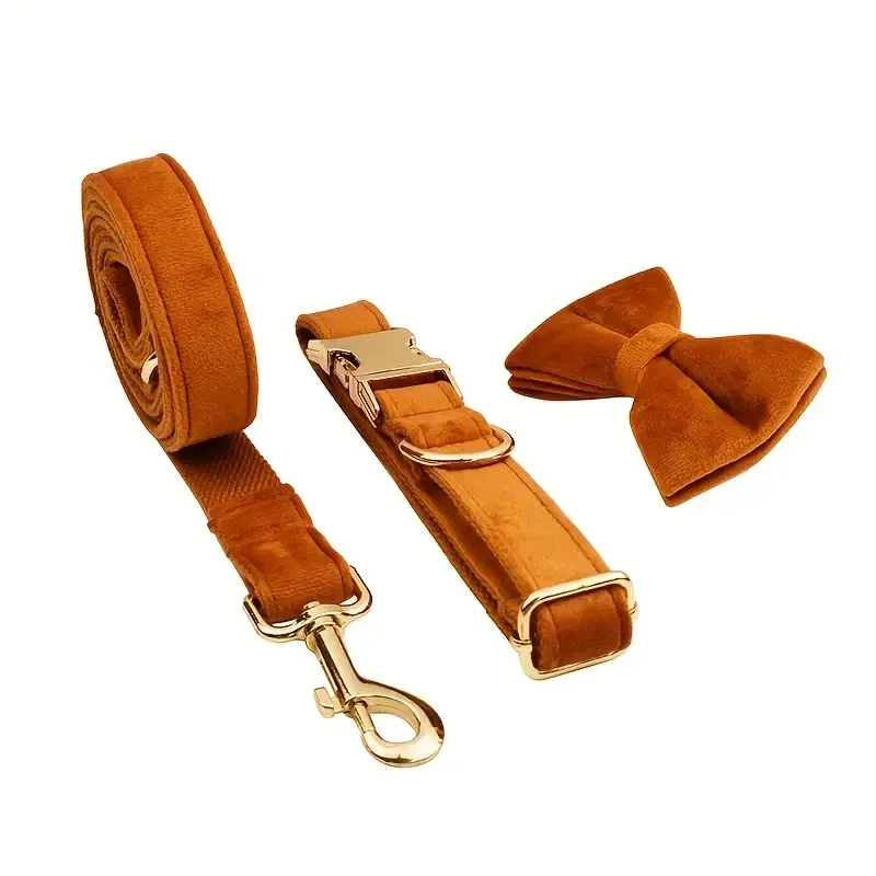 Roestoranje fluwelen halsbandset