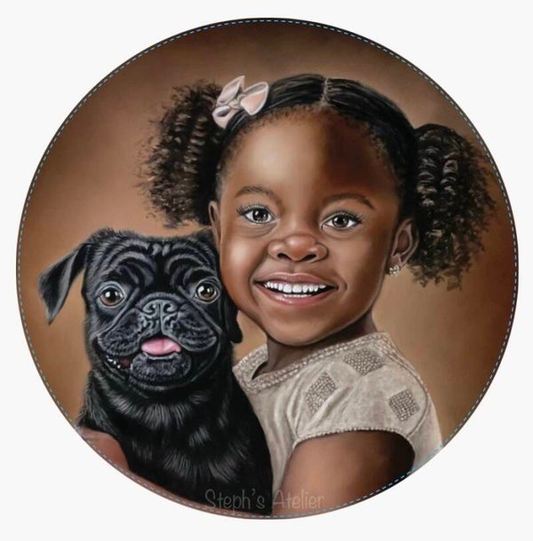 Muurcirkel Maya & Misty