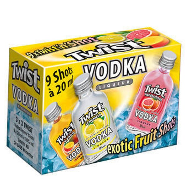 Twist Shot Mix Exotic 3 x 3er Pack