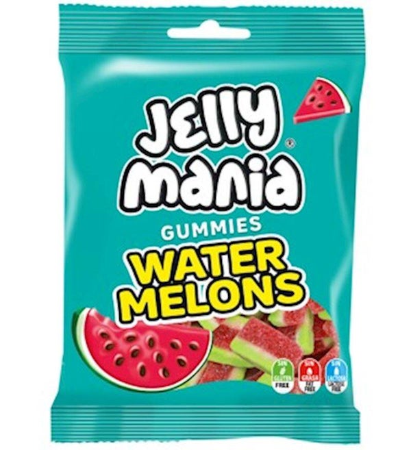 Jake Jellymania Water Melons halal, 100 g im Beutel 18 x 1.15 CHF