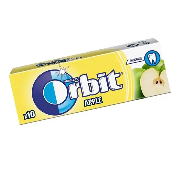 Orbit Dragee Single 14g, Apfel  Ve :  30 x 0.79 CHF