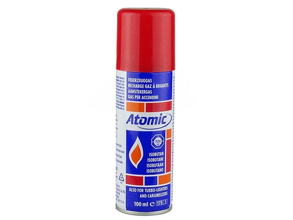 Feuerzeuggas Isobutan mit Kunststoff-Ventil, 100ml Ve : 10 x 1.49 CHF