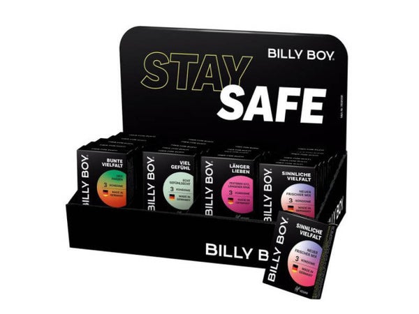 Billy Boy Mix-Display Pack. je 3 Stück Ve : 28 x 1.50 CHF