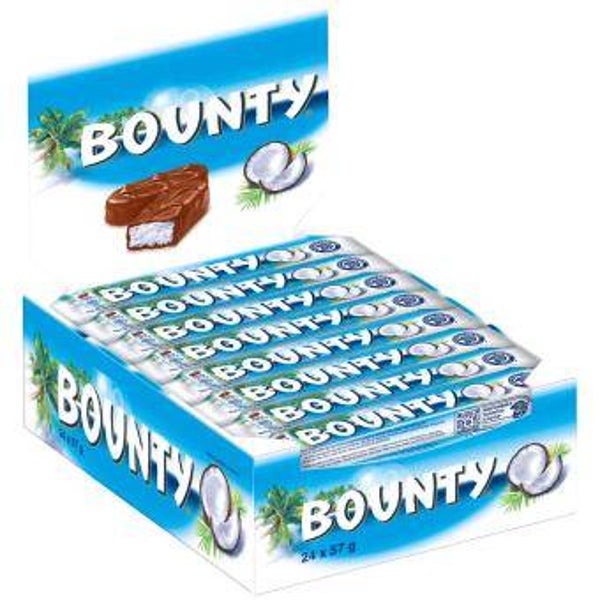 Bounty 57g Ve : 24 x 1.19 CHF