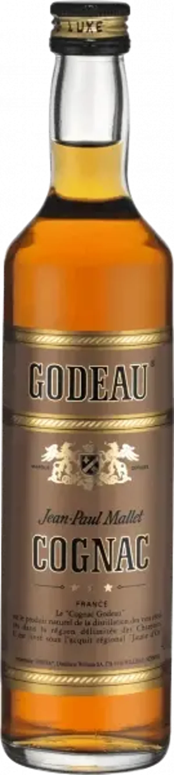 Godeau Cognac 40% Vol.  |  20 cl  | VE ; 6 Glasflaschen x 8.95 CHF