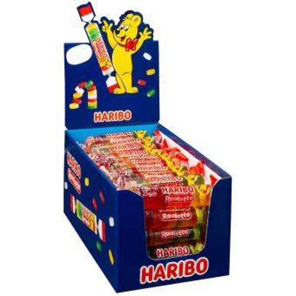 Haribo Roulette  25g  Ve :  50 x 0.39 CHF