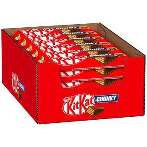 KitKat Chunky Classic 40g  Ve : 24 × 0.89 CHF