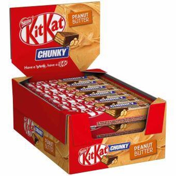 KitKat Chunky Peanut Butter 42g Ve: 24 x 0.89 CHF
