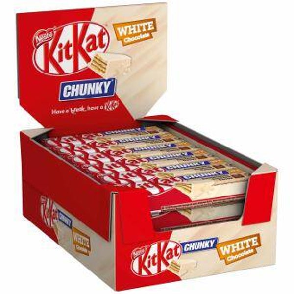 KitKat Chunky White Chocolate 40g Ve: 24 x 0.89 CHF