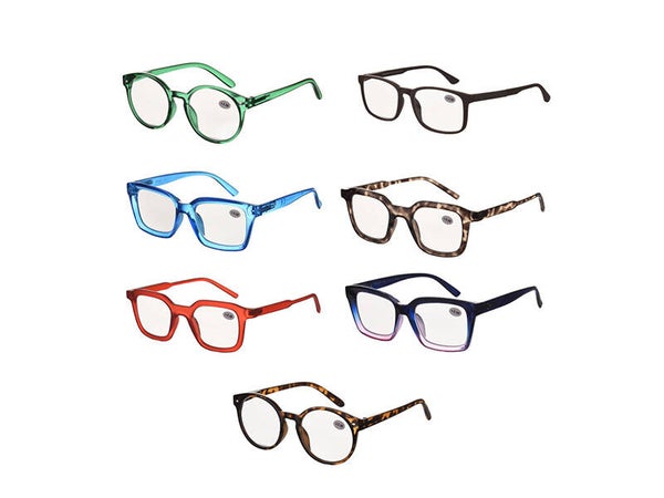 Lesebrillen, +2,0, versch. Farben und Modelle, Ve : 12 x 2.39 CHF
