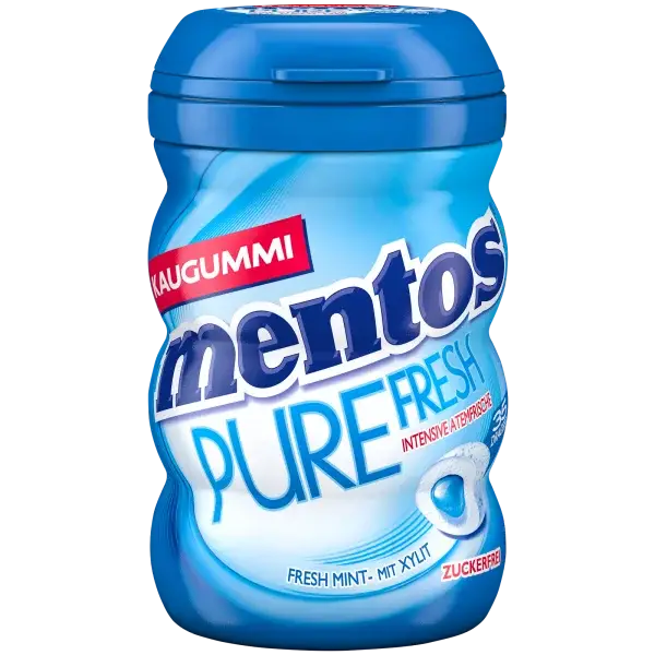 mentos Gum Pure Fresh Mint Kaugummi 70g Ve : 6 x 3.50 CHF