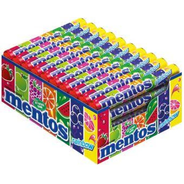 mentos  mentos Rainbow 37,5g VE: 40 x 0.69 CHF
