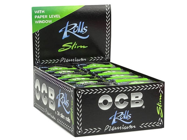 OCB Rolls Schwarz Premium Slim 24 Rolls x 0.89 CHF