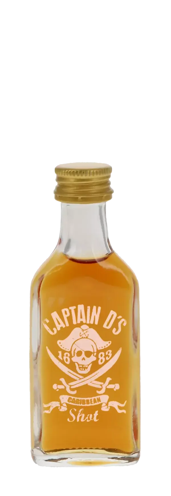 Lateltin Captain D’s Carribean Spiced Rum 2cl Ve : 12 x1,99 CHF