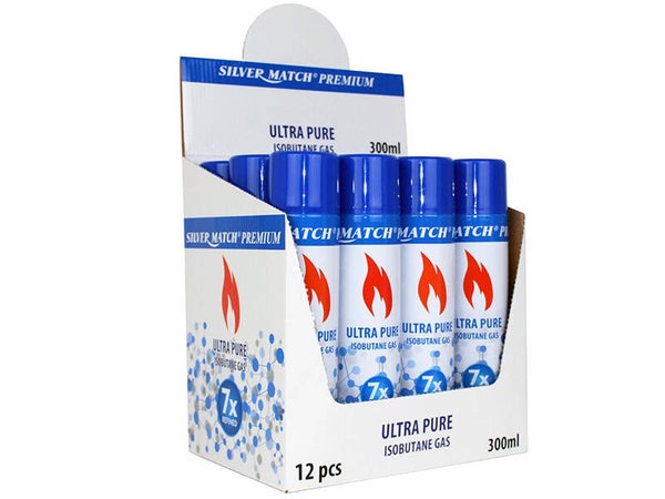 Silver Match Gas Ultra Pure Isobutan 300ml Ve: 12 x 1.95 CHF