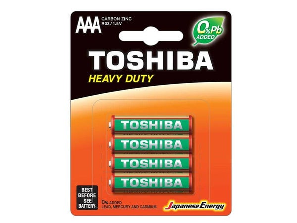 Toshiba AAA Batterie - Heavy Duty - 4er Pack Ve: 10 x 1.89 CHF