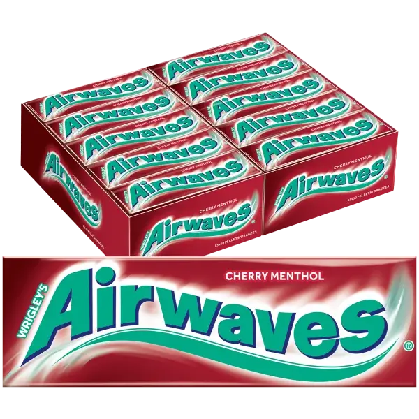Wrigley Airwaves Cherry Menthol Kaugummi  10 Dragees Ve:30 x 0.89 CHF