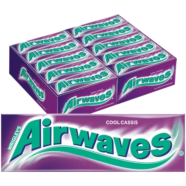 Wrigley Airwaves Cool Cassis Kaugummi 10 Dragees Ve: 30 x 0.89 CHF