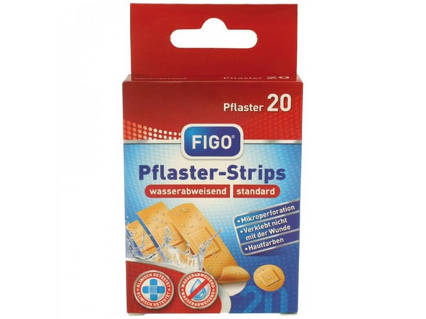 Wundverband Strips 20er in 4 Größen sortiert Ve: 10 x 1.19 CHF