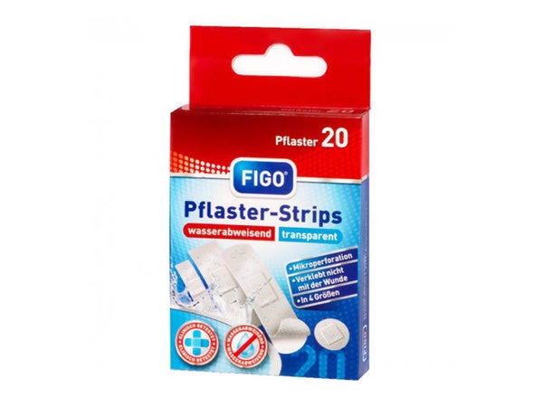 Wundverband Strips 20er transp. & wasserabweißend Ve : 10 x 1.39 CHF