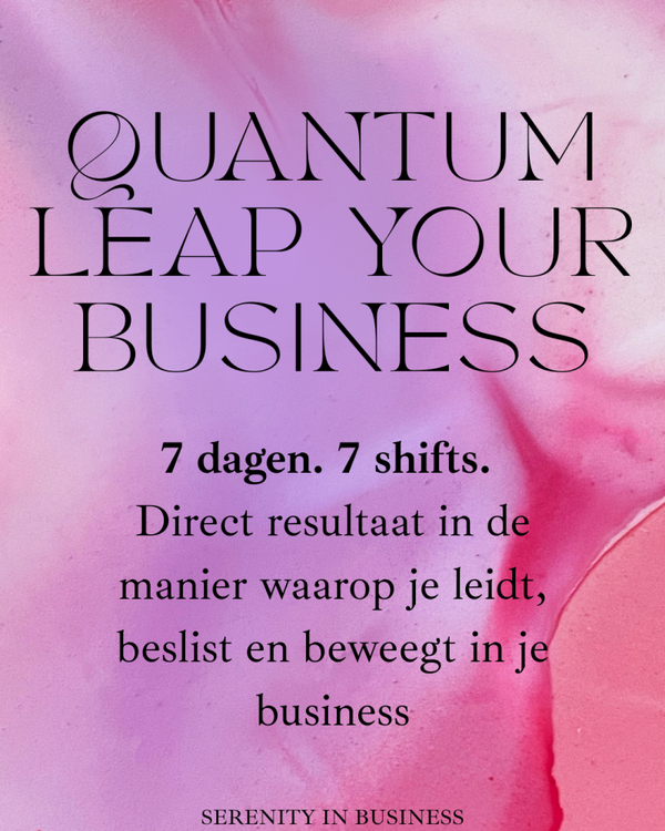 QUANTUM LEAP YOUR BUSINESS