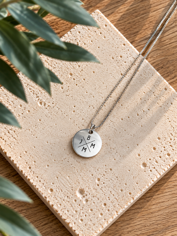 Kompas (initialen) ketting