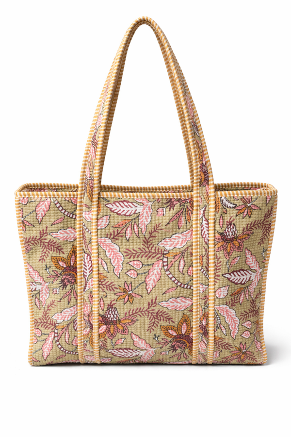 Shopper Flower (100% katoen)