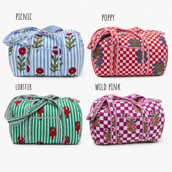 Quilted Weekendtas