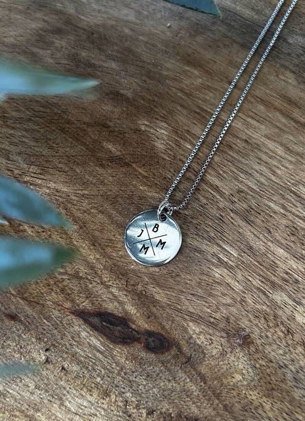 Kompas (initialen) ketting
