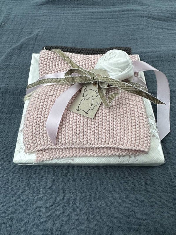 Geschenkset English Rose/Thunder Grey