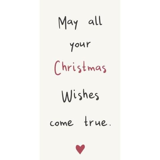 Serviette May all your Christmas wishes come true
