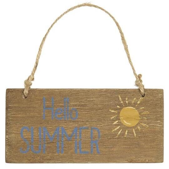 Holzschild Hello Summer
