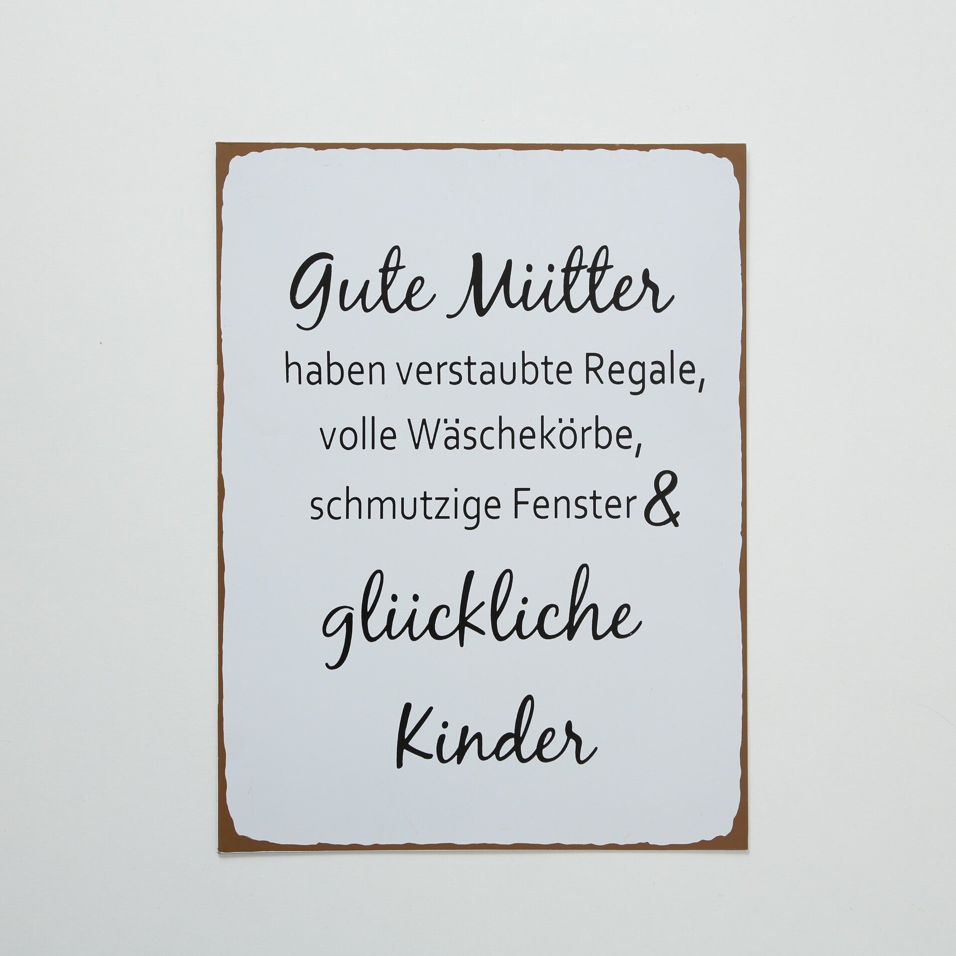 Schild Familie, 3 verschieden Texte