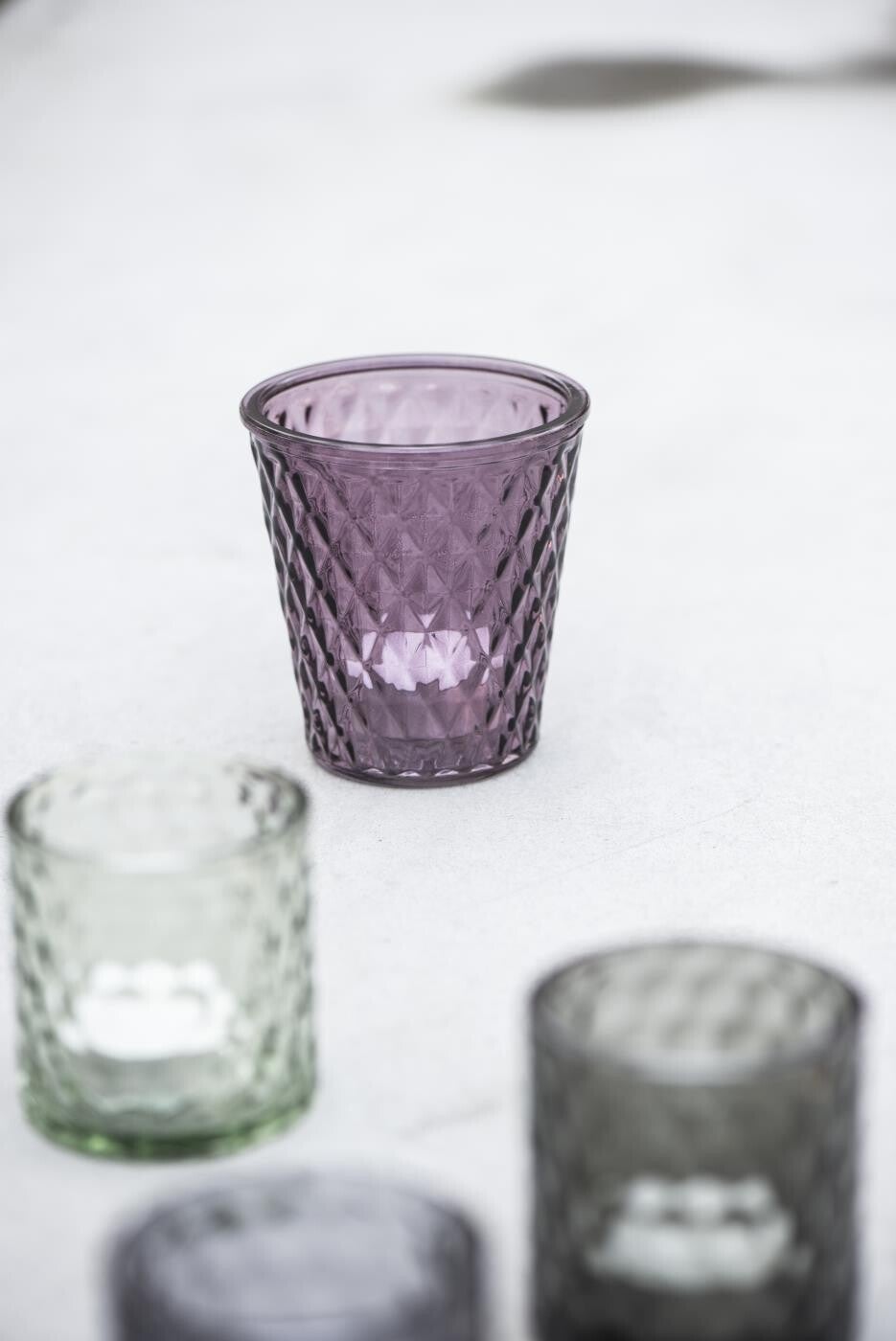 Kerzenhalter Teelicht Glas