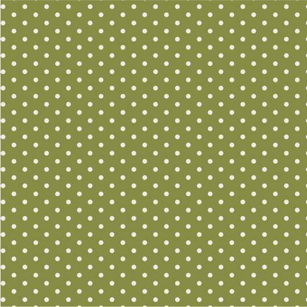 Serviette herbal green Pünktchen
