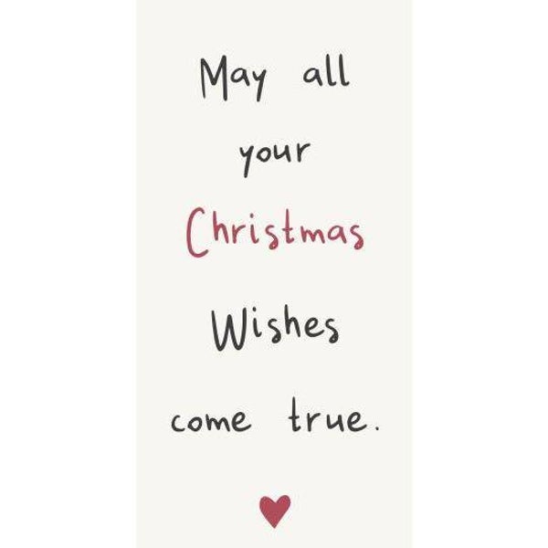 Serviette May all your Christmas wishes come true