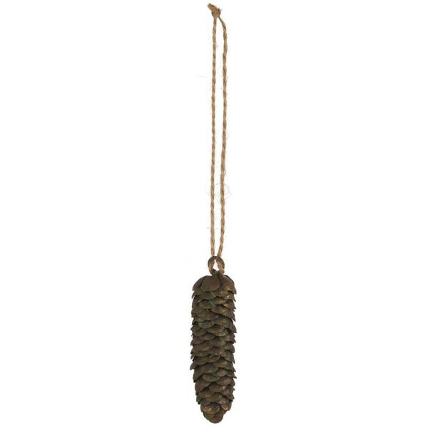 Tannenbaumschmuck Zapfen antik Look