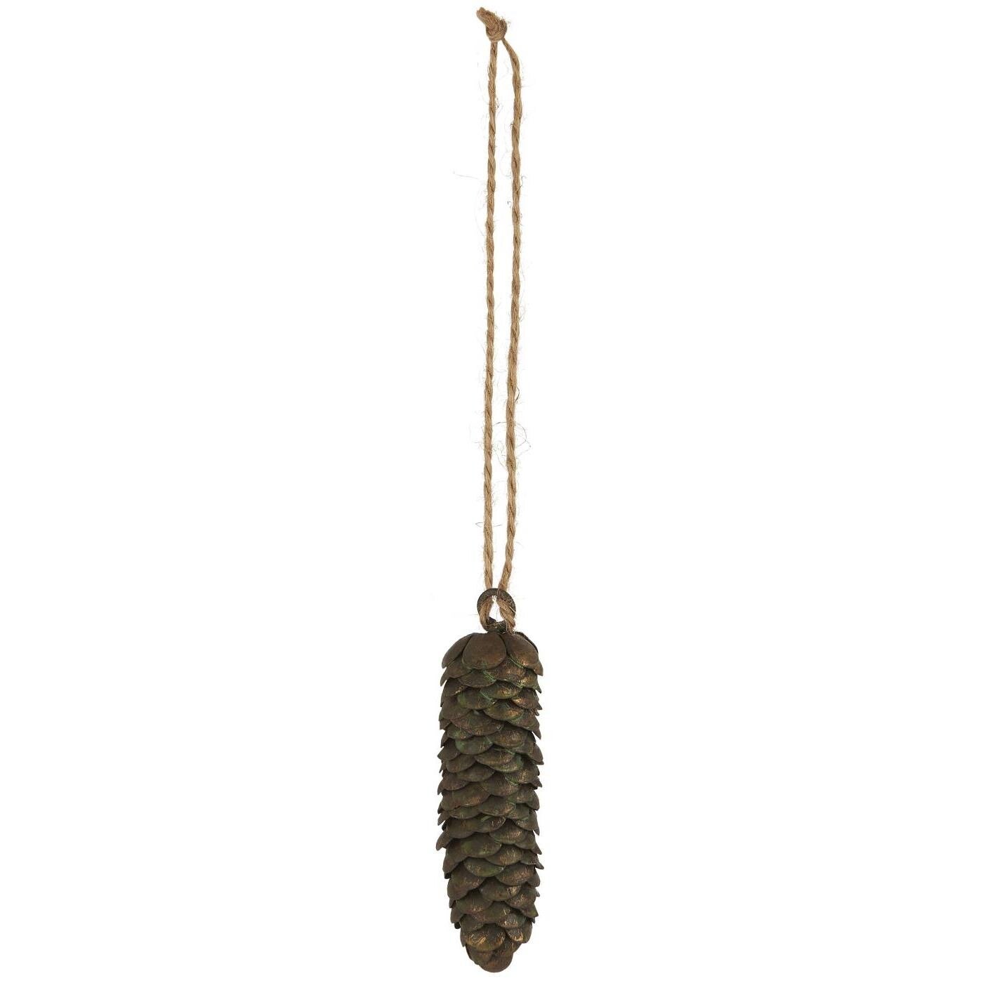 Tannenbaumschmuck Zapfen antik Look