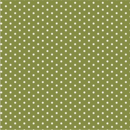 Serviette herbal green Pünktchen