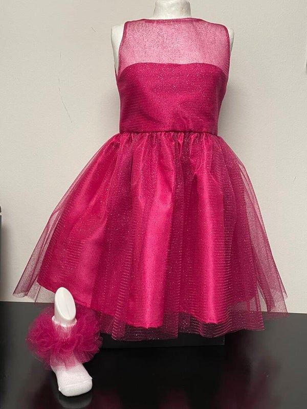 Journey's Delight Fuchsia Dress Set