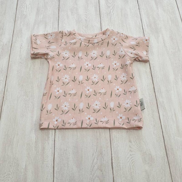 Basic Shirt Gänseblümchen Gr. 74