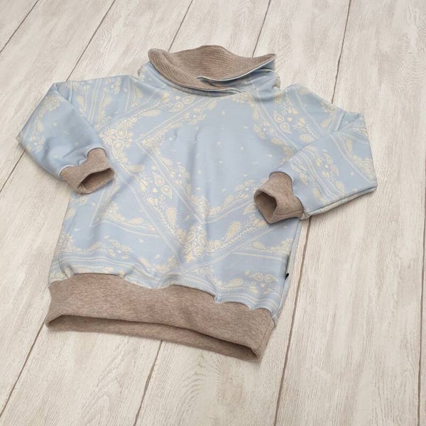 Sweatshirt Symphony mit Wickelkragen Gr. 134