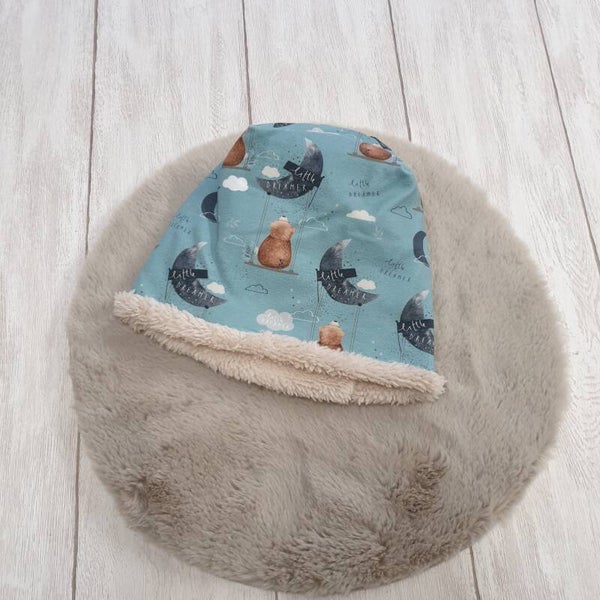 Kuschelige Winterbeanie Bärchen KU 49-51