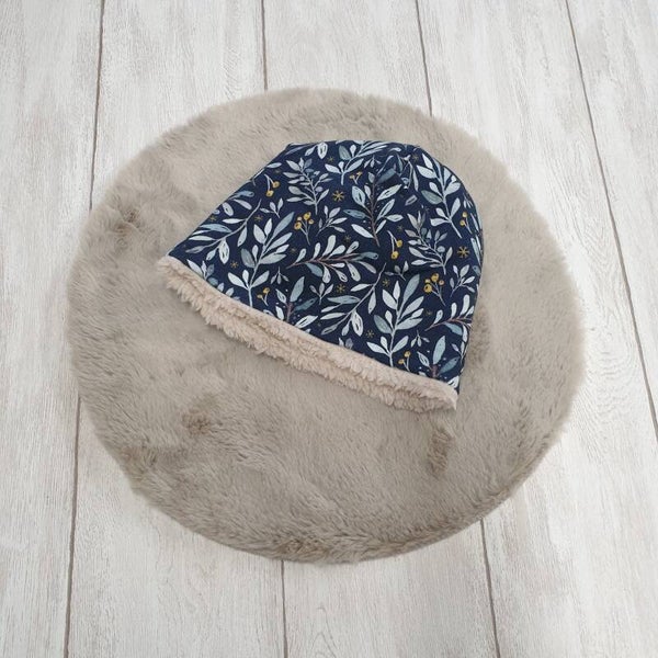 Kuschelige Winterbeanie Zweige KU 46-48