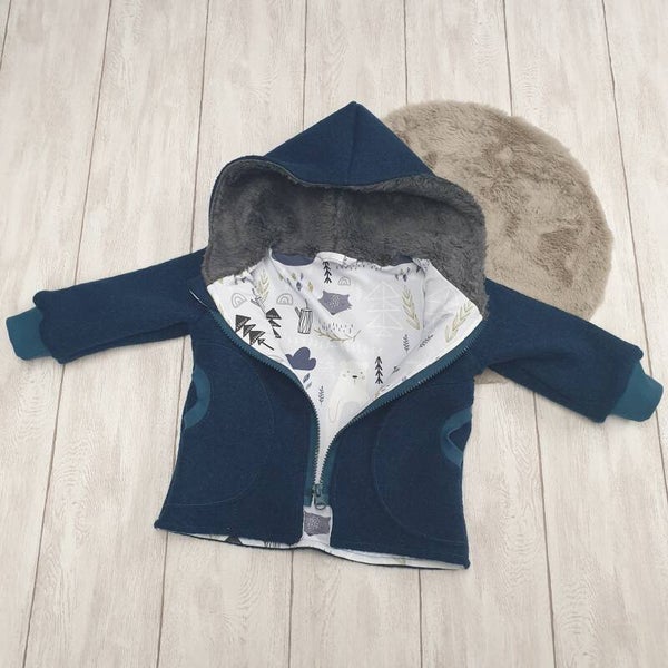 Walkjacke Größe 80