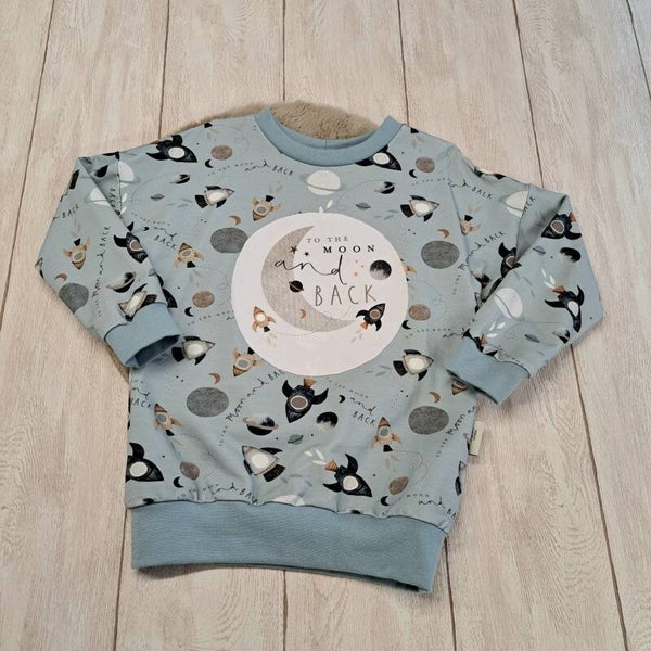 Pullover Raketen Gr. 104