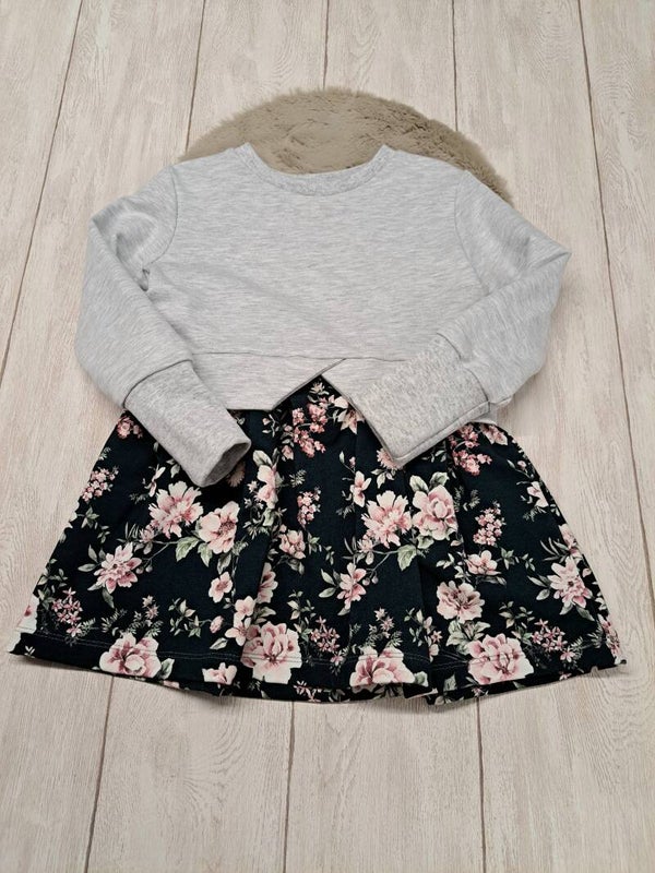 Girly-Sweater Blumen Gr. 110