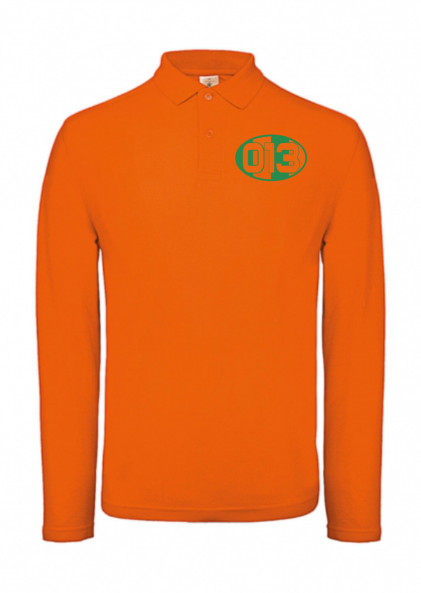 Polo met lange mouw in kruikenstad-stijl - FR50242